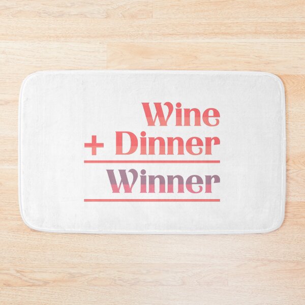 Item preview, Wine + Dinner = Winner designed and sold by Hit-Fun.