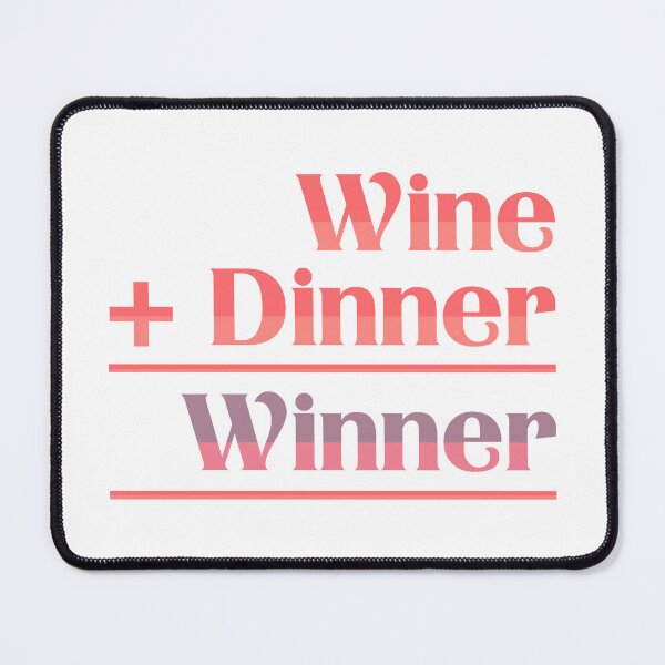Item preview, Wine + Dinner = Winner designed and sold by Hit-Fun.