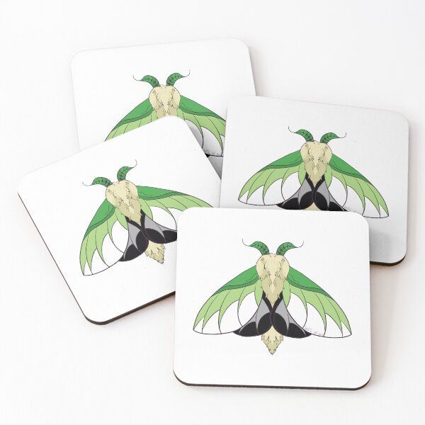 Item preview, Aromantic Rosy Maple Moth designed and sold by Sea Sa1t.