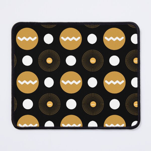 Item preview, Circle design pattern- black background  designed and sold by darshants.