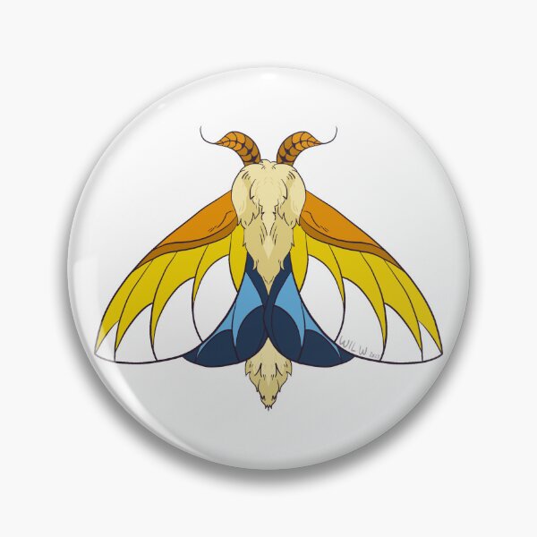 Item preview, Aromantic Asexual Rosy Maple Moth designed and sold by Sea Sa1t.