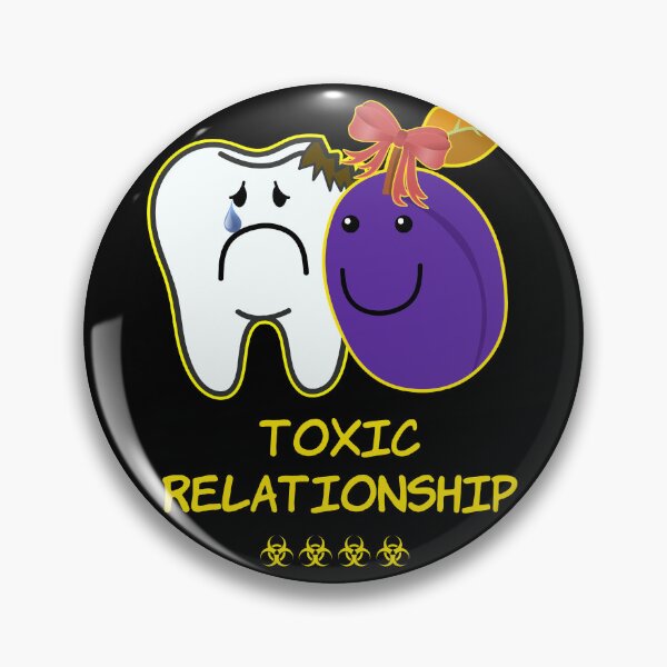 Item preview, 'Toxic Relationship' Couple Goals - Sarcasm Lovers Collection Plum designed and sold by Ridiculam Toga.