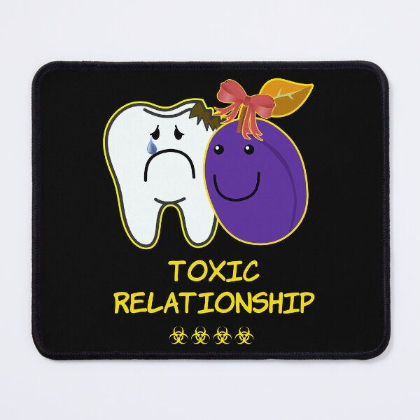Item preview, 'Toxic Relationship' Couple Goals - Sarcasm Lovers Collection Plum designed and sold by Ridiculam Toga.