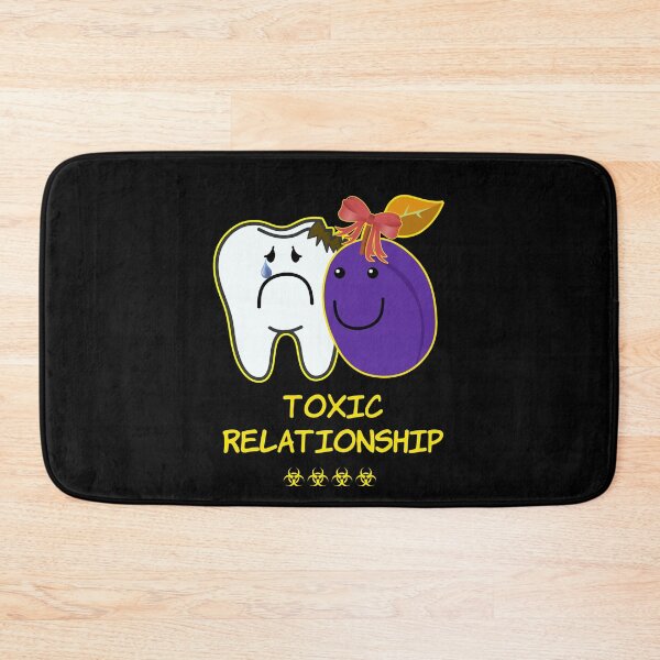Item preview, 'Toxic Relationship' Couple Goals - Sarcasm Lovers Collection Plum designed and sold by Ridiculam Toga.