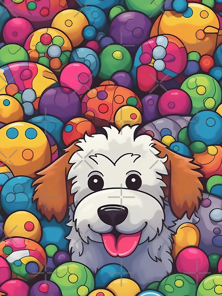 Thumbnail 4 of 4, iPhone Case, Spring Goldendoodle designed and sold by CreateTime.