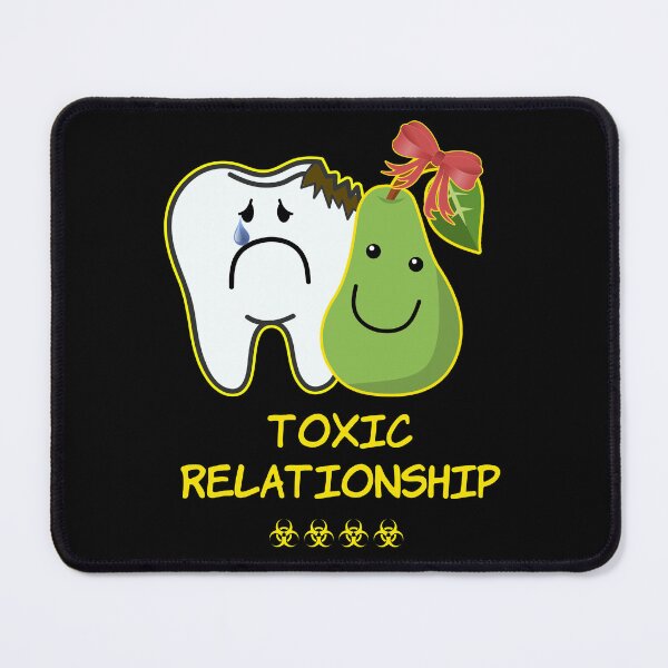 Item preview, 'Toxic Relationship' Couple Goals - Sarcasm Lovers Collection Pear designed and sold by Ridiculam Toga.