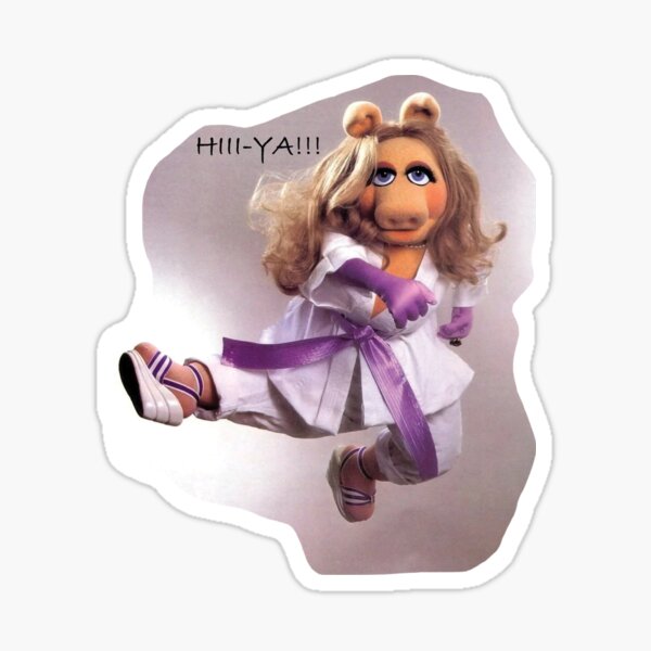 Item preview, Miss Piggy Karate Chop  designed and sold by Deep-Indigo.