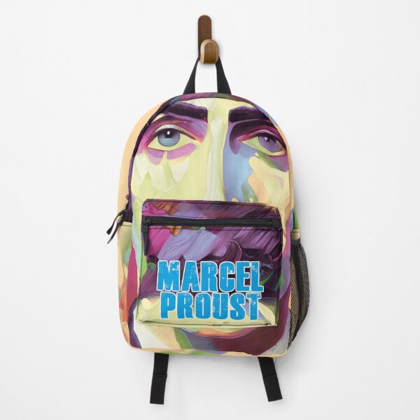 Item preview, colorful portrait of writer Marcel Proust designed and sold by Mauswohn.