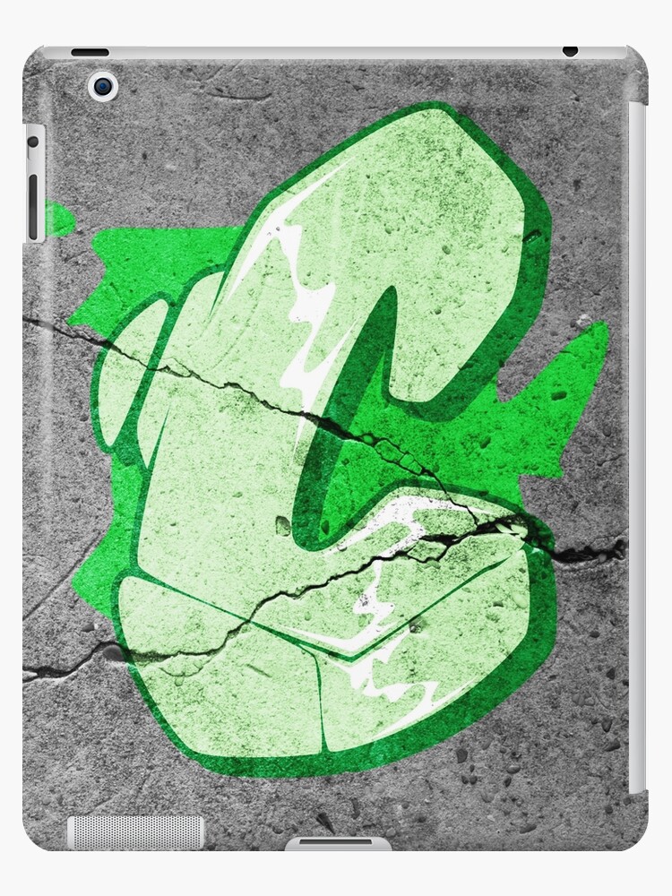 Letter W- Graffiti Street Art Style  iPad Case & Skin for Sale by  CreativeOpus