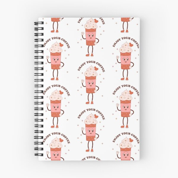 Item preview, Retro happy Coffee Cup with whip mascot - pastel designed and sold by Spitfire July Doodles.