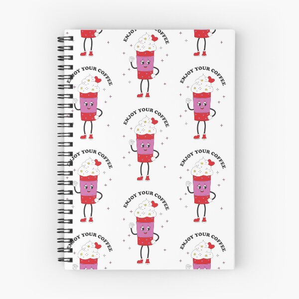Item preview, Retro happy Coffee Cup with whip mascot - Bright designed and sold by Spitfire July Doodles.