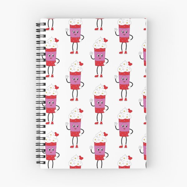 Item preview, Retro happy Coffee Cup with whip mascot - Bright designed and sold by Spitfire July Doodles.
