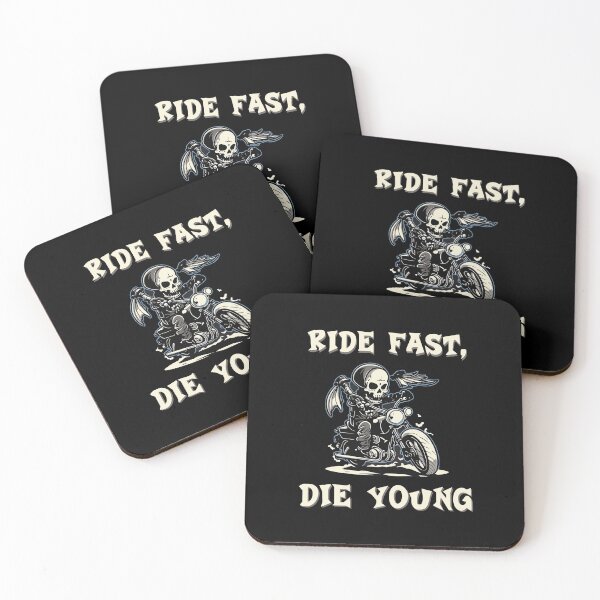 Artikelvorschau, Ride fast, die young entworfen und verkauft von pxdg.