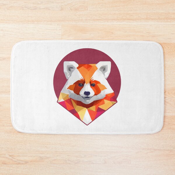 Item preview, Cute Polygonal Red Panda designed and sold by PVSKI.