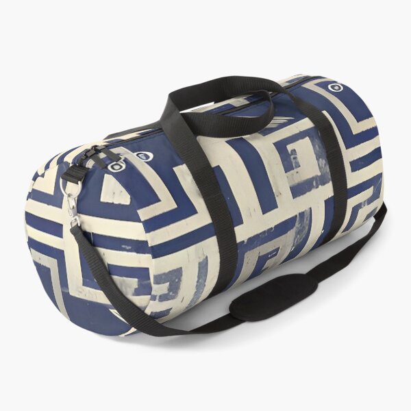 Item preview, Vintage Decorative  Navy Blue Greek Key Art designed and sold by Tamas Das.