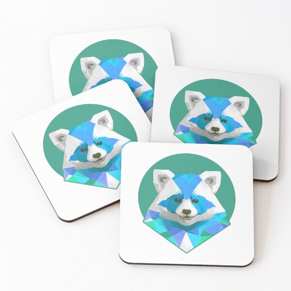 Item preview, Cute Polygonal Red Panda designed and sold by PVSKI.
