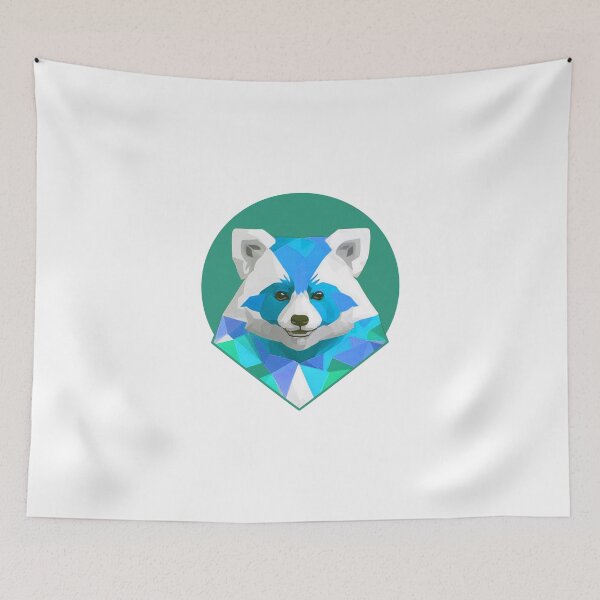 Item preview, Cute Polygonal Red Panda designed and sold by PVSKI.