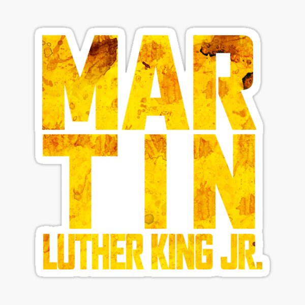 Artikel-Vorschau von Martin Luther King jr., designt und verkauft von LeNew.
