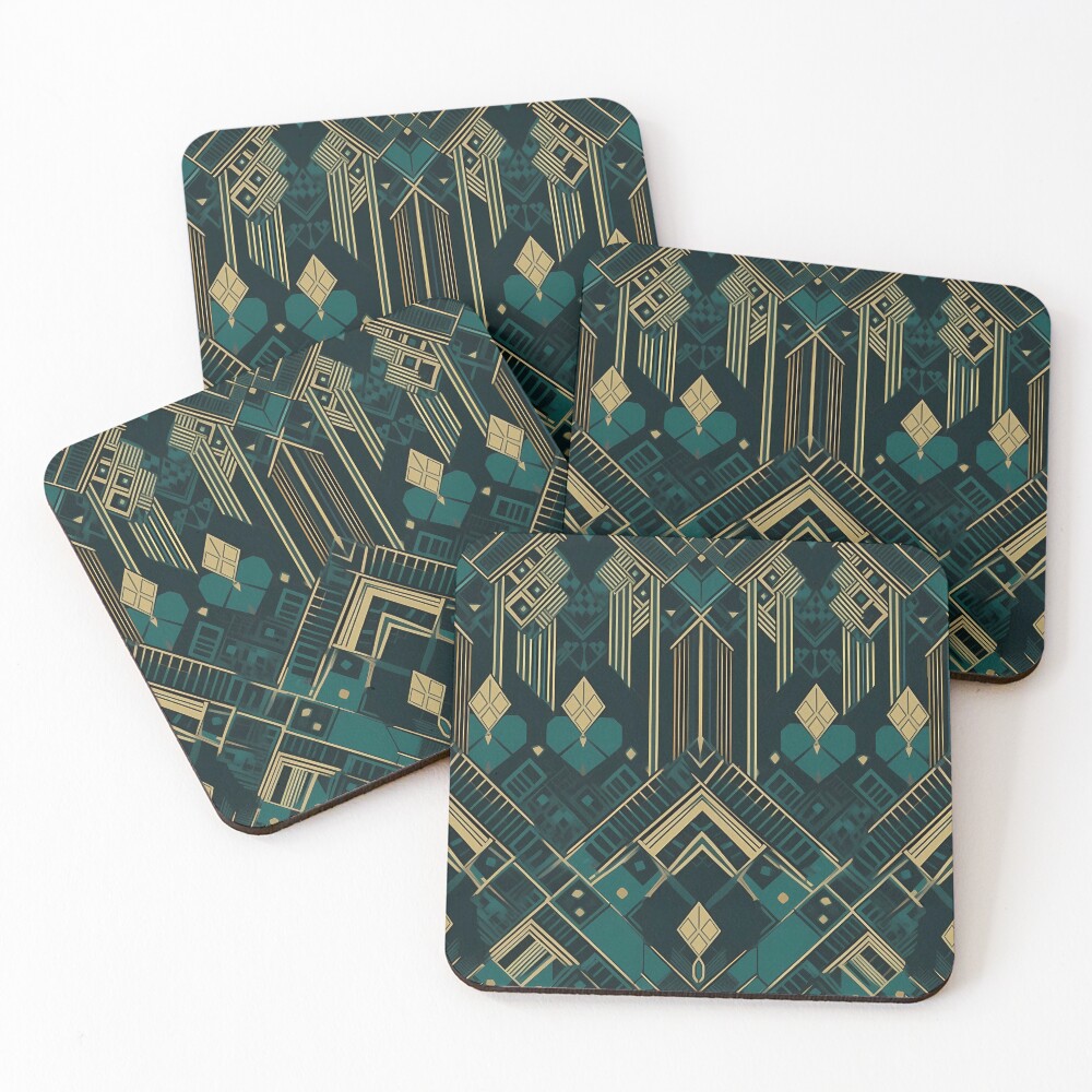 Item preview, Coasters (Set of 4) designed and sold by InkVibe.