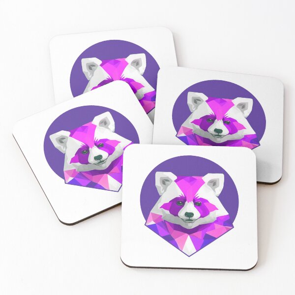 Item preview, Cute Polygonal Red Panda designed and sold by PVSKI.