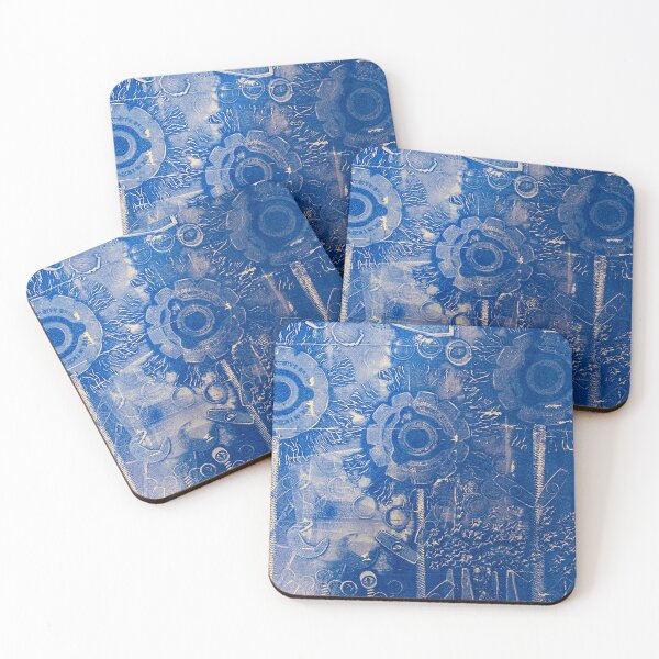 Item preview, Flowered Tools Monoprint  designed and sold by vallisrowe.