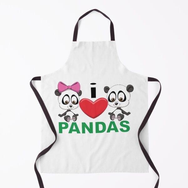 Artikelvorschau, Ich liebe Pandas entworfen und verkauft von wickedcartoons.
