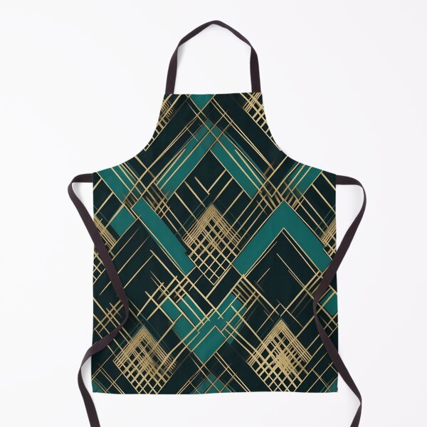 Item preview, Golden Geometric Pattern designed and sold by InkVibe.