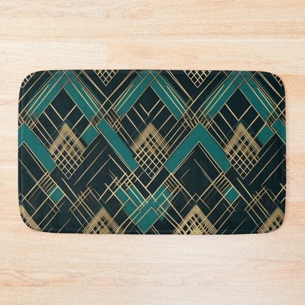 Item preview, Golden Geometric Pattern designed and sold by InkVibe.