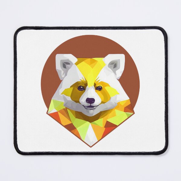 Item preview, Cute Polygonal Red Panda designed and sold by PVSKI.