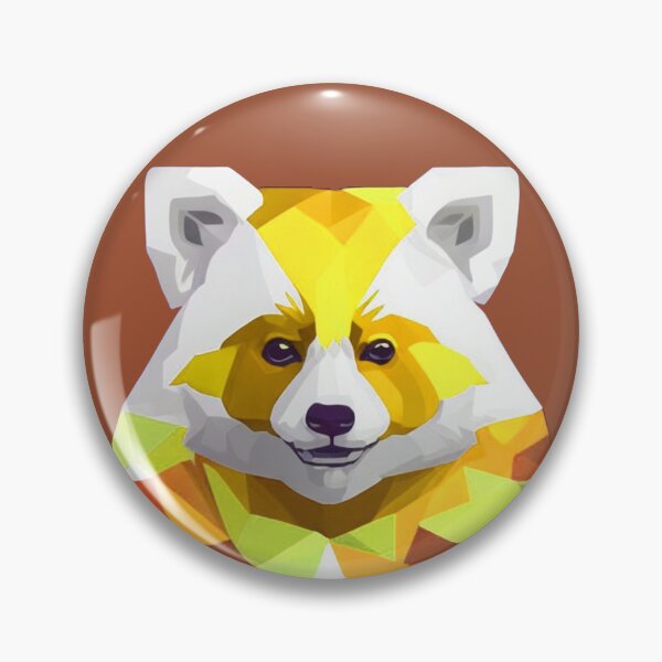 Item preview, Cute Polygonal Red Panda designed and sold by PVSKI.