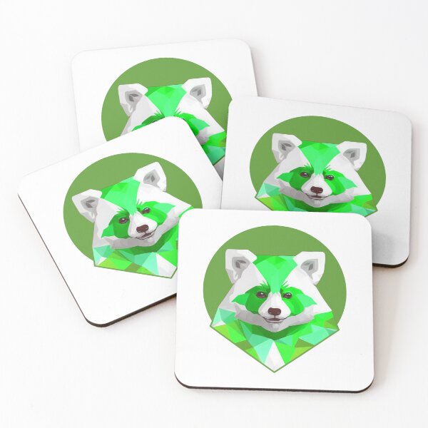 Item preview, Cute Polygonal Red Panda designed and sold by PVSKI.