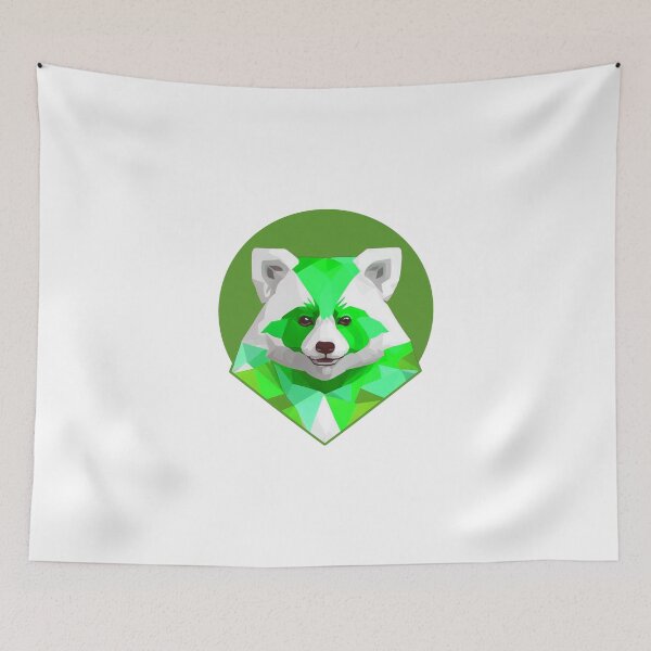 Item preview, Cute Polygonal Red Panda designed and sold by PVSKI.