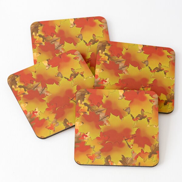 Item preview, Maple leaves autumn background designed and sold by MarisoArt.