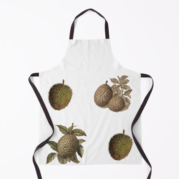 Item preview, vintage botanical durian fruits stickerpack designed and sold by EmeraldeaArt.
