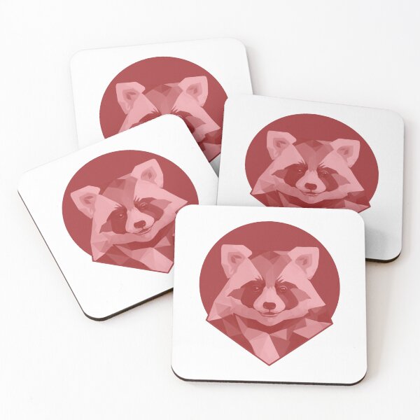 Item preview, Cute Polygonal Red Panda designed and sold by PVSKI.