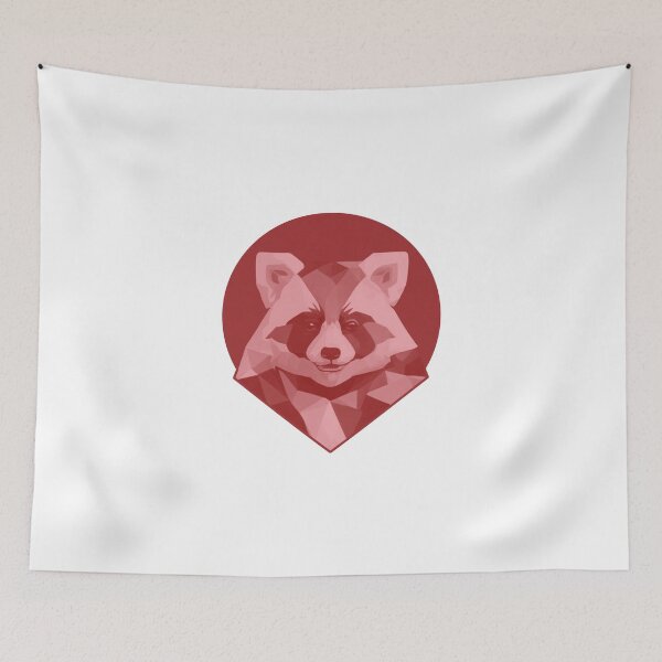 Item preview, Cute Polygonal Red Panda designed and sold by PVSKI.