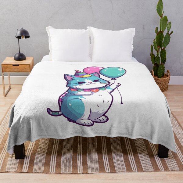 Item preview, Happy Birthday Cat designed and sold by InkVibe.