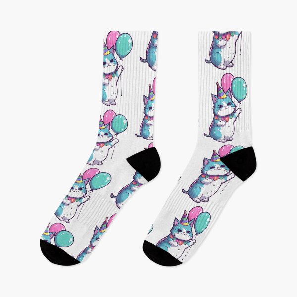 Item preview, Happy Birthday Cat designed and sold by InkVibe.