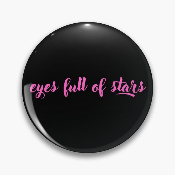 Item preview, Eyes Full Of Stars Pink Typography designed and sold by CollageHeaven.