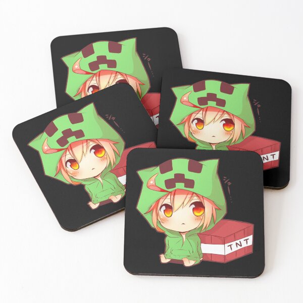 Item preview, Anime Creeper TNT  designed and sold by JOSEPHORWOOD.