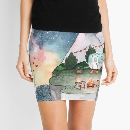 Camper Night Sky Minijupe