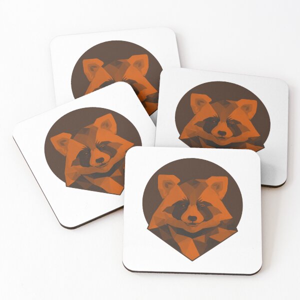 Item preview, Cute Polygonal Red Panda designed and sold by PVSKI.