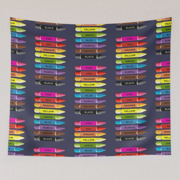 Item preview, Bright colour crayons pencils. Color names designed and sold by BarbaraGlebska.