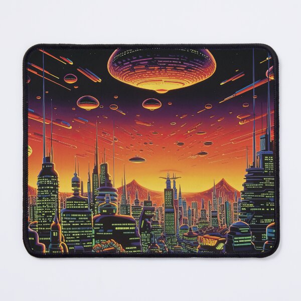 Item preview, Otherworldly Future City in the 69th Galaxy designed and sold by BeTheWorld.