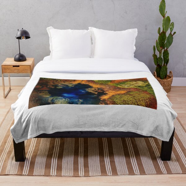 Item preview, City park pond topdown designed and sold by OpaSky.
