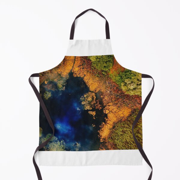 Item preview, City park pond topdown designed and sold by OpaSky.