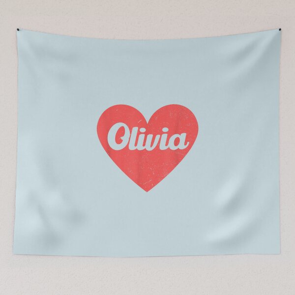 Item preview, i heart olivia   first names and hearts i love olivia designed and sold by ErinaColclough.