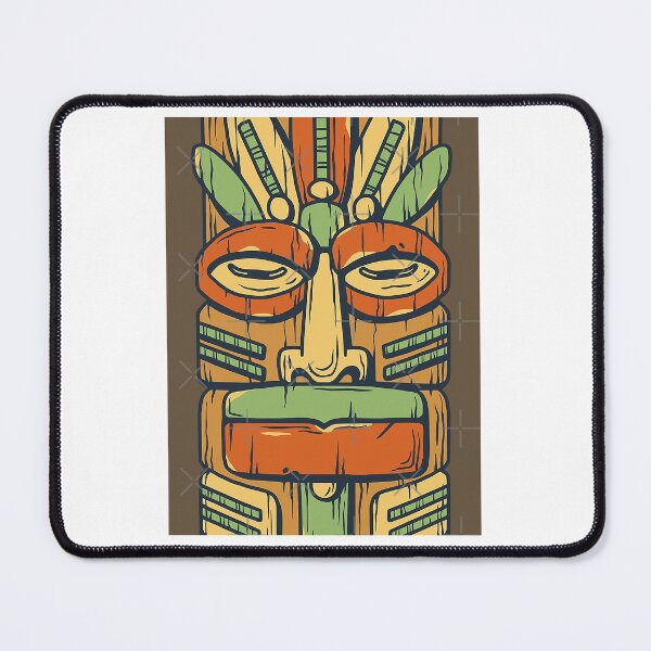 Item preview, Famille de masques Tiki. Kaléo1 designed and sold by wisniewskiilda.
