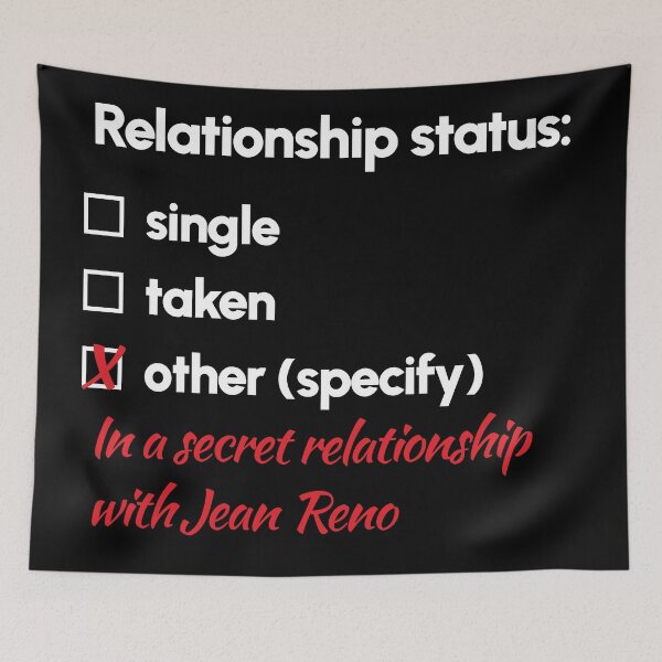 Item preview, Jean Reno - Relationship 2 designed and sold by 2Girls1Shirt.