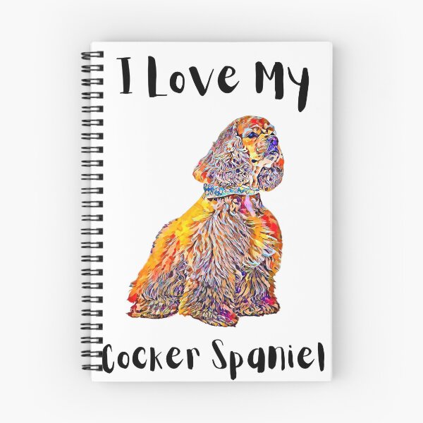 Item preview, I Love My Cocker Spaniel designed and sold by NiftyTees.